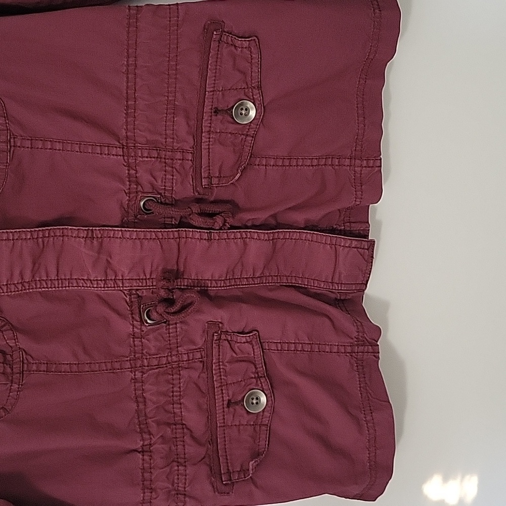 Sonoma Women's Burgundy Jacket, Size Medium - Picture 3 of 8